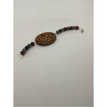 Handmade Laser Engraved Beaded Bracelet