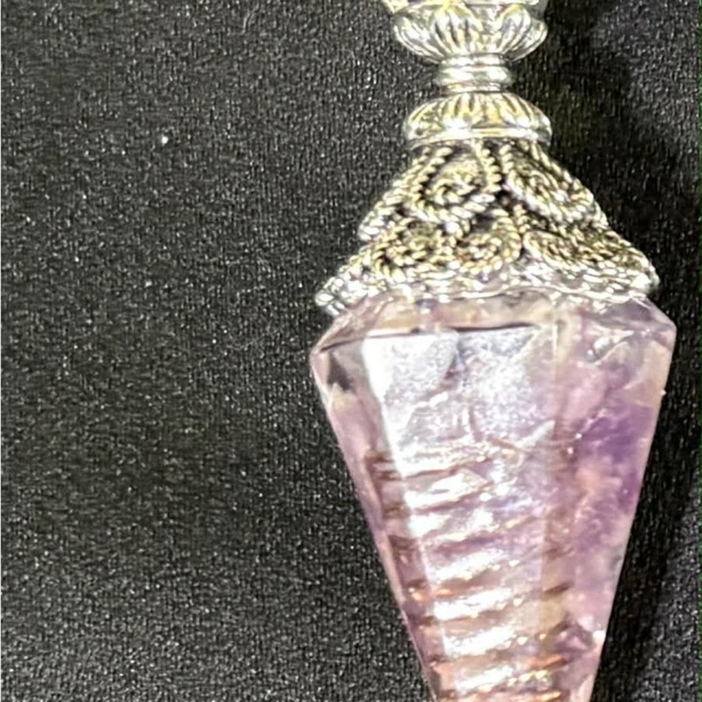 Amethyst Orgone Pendulum