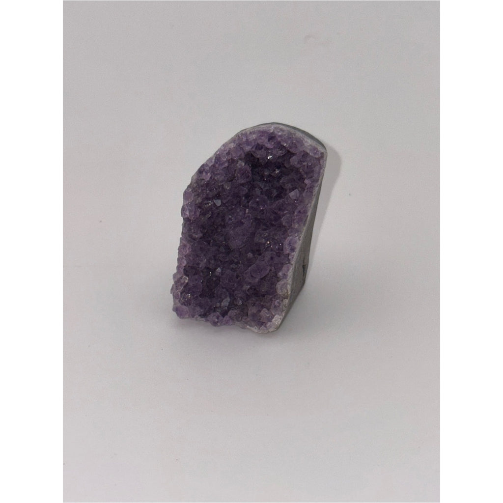 Natural Amethyst Crystal Geode - Purple Cluster