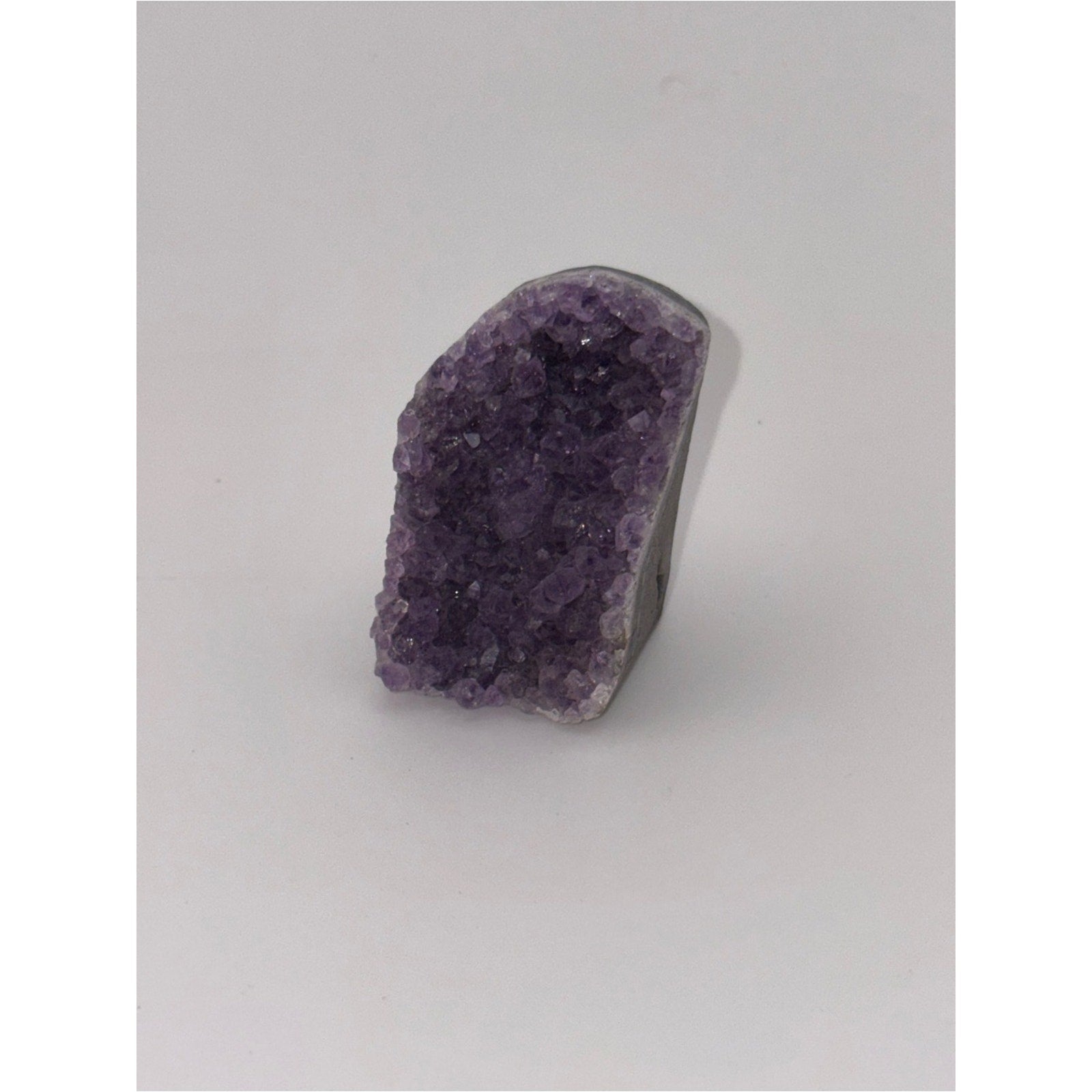 Natural Amethyst Crystal Geode - Purple Cluster