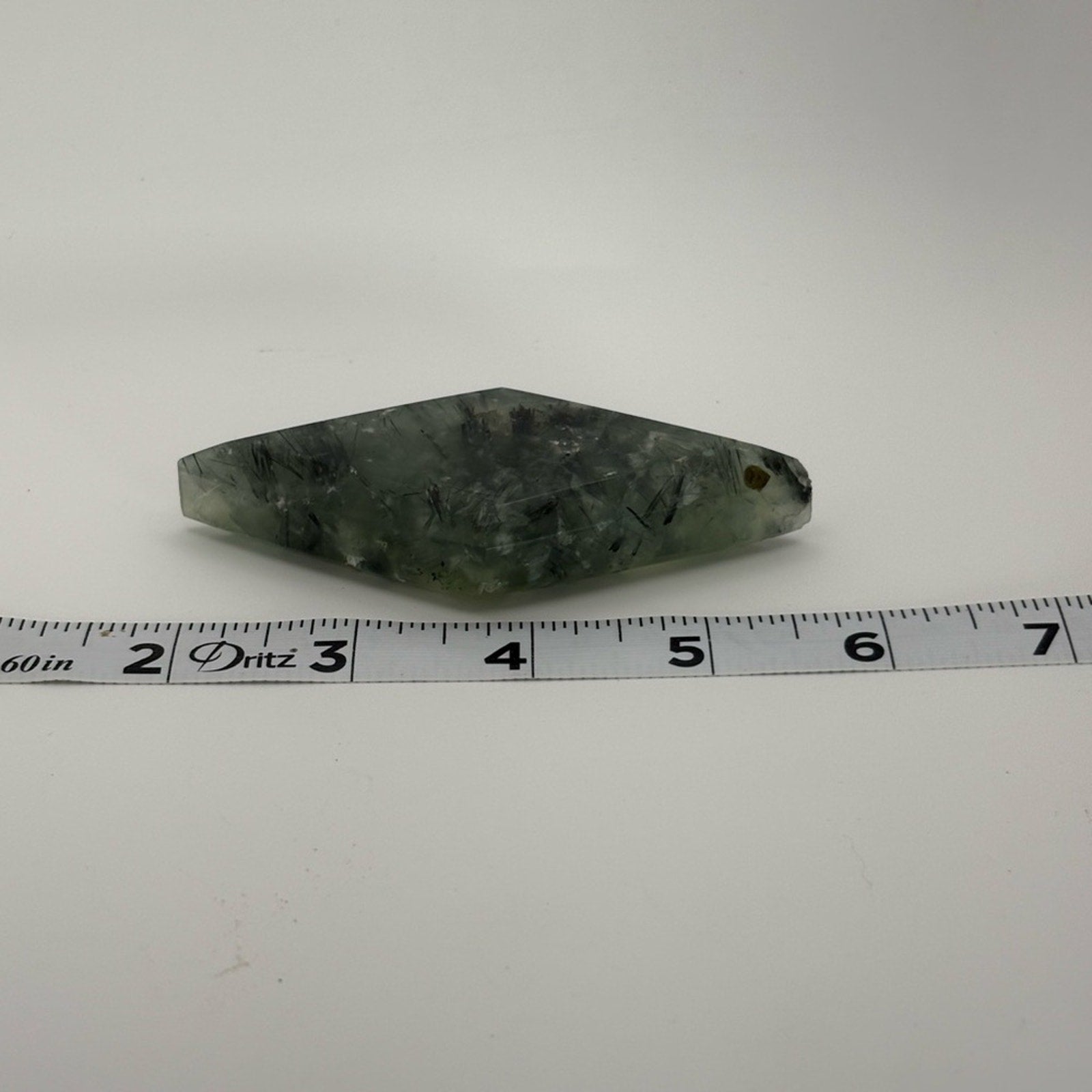 Prehnite Diamond w/ Stand ✨ Crystal Display | Zodiac Stand