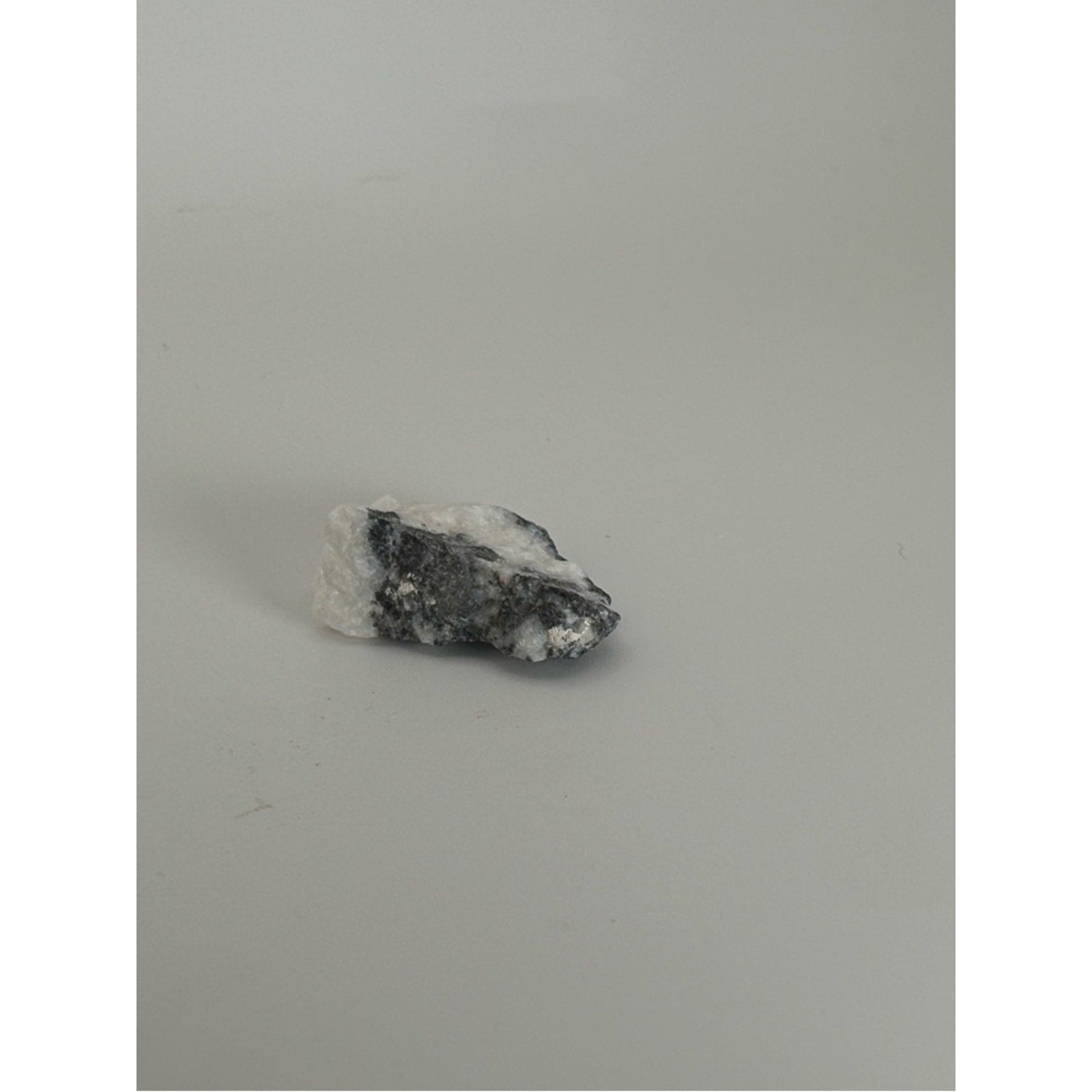 Zebra Calcite • Black & White Stone • Raw Crystal Chunk