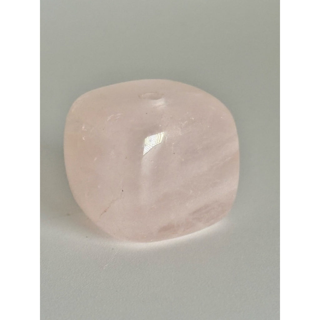 Rose Quartz Incense Holder Cube | Polished Stone Burner