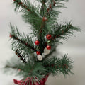 Handmade Holiday Beaded Earrings – Red, Green & Frosted White 🎄🎅