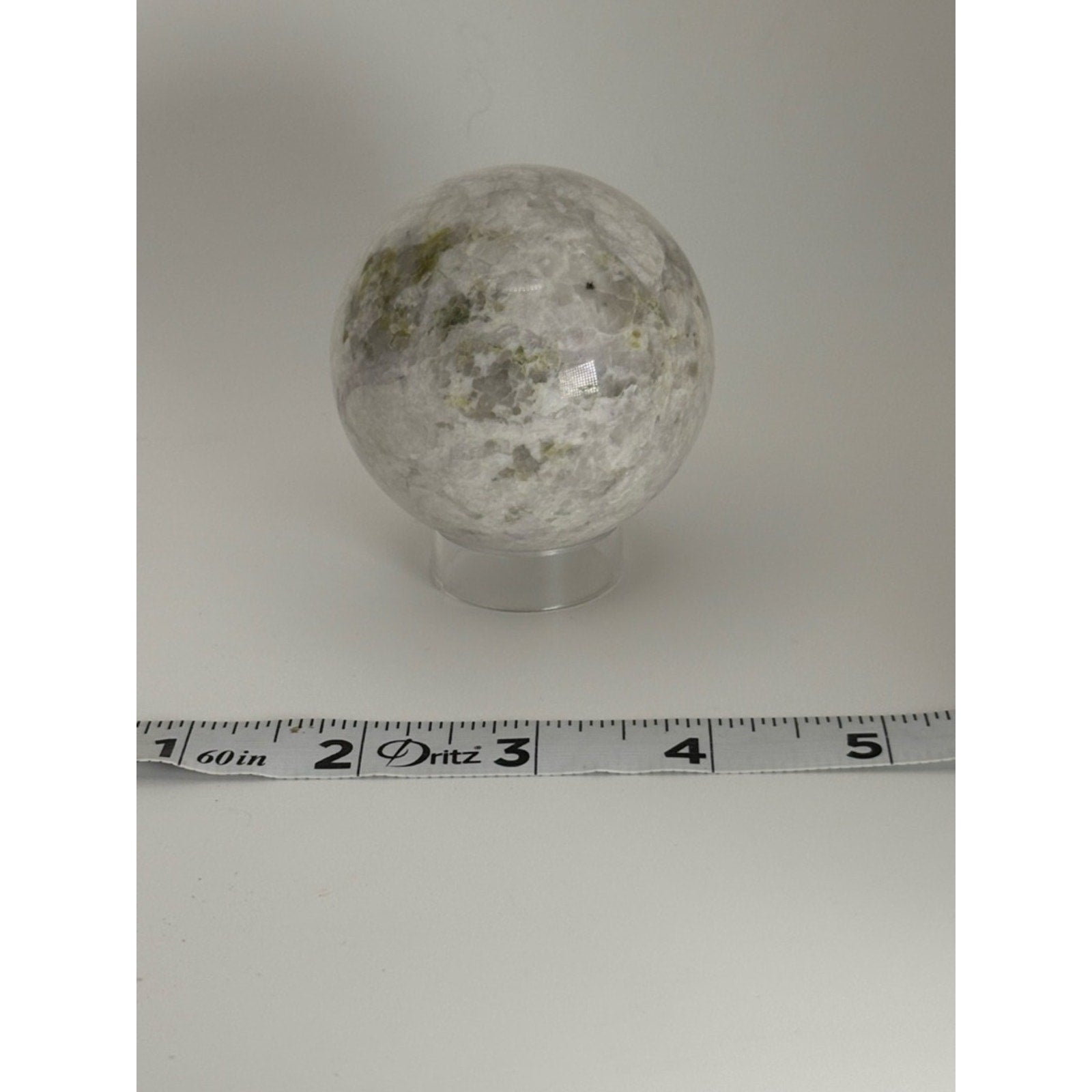 Green Moss Agate Sphere 3” / Crystal Ball / Natural Inclusion Stone