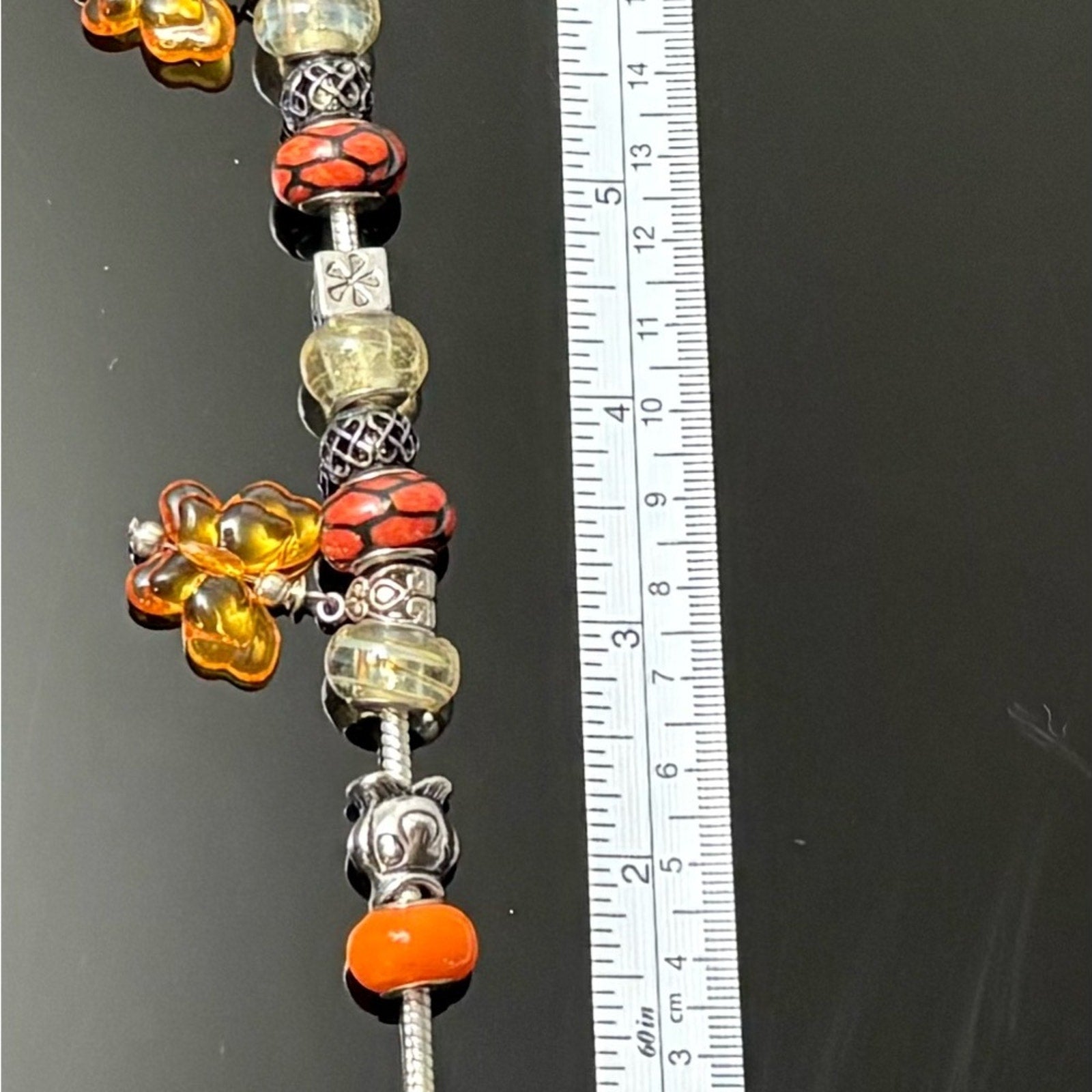 🧡 Fluttering Hearts & Butterfly Charm Bracelet