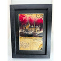 Framed Fantasy Castle Art Print | 5x7 Gothic Fairytale