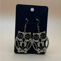 🦉 Laser Cut Owl Dangle Earrings | Lightweight Statement Jewelry 🦉
