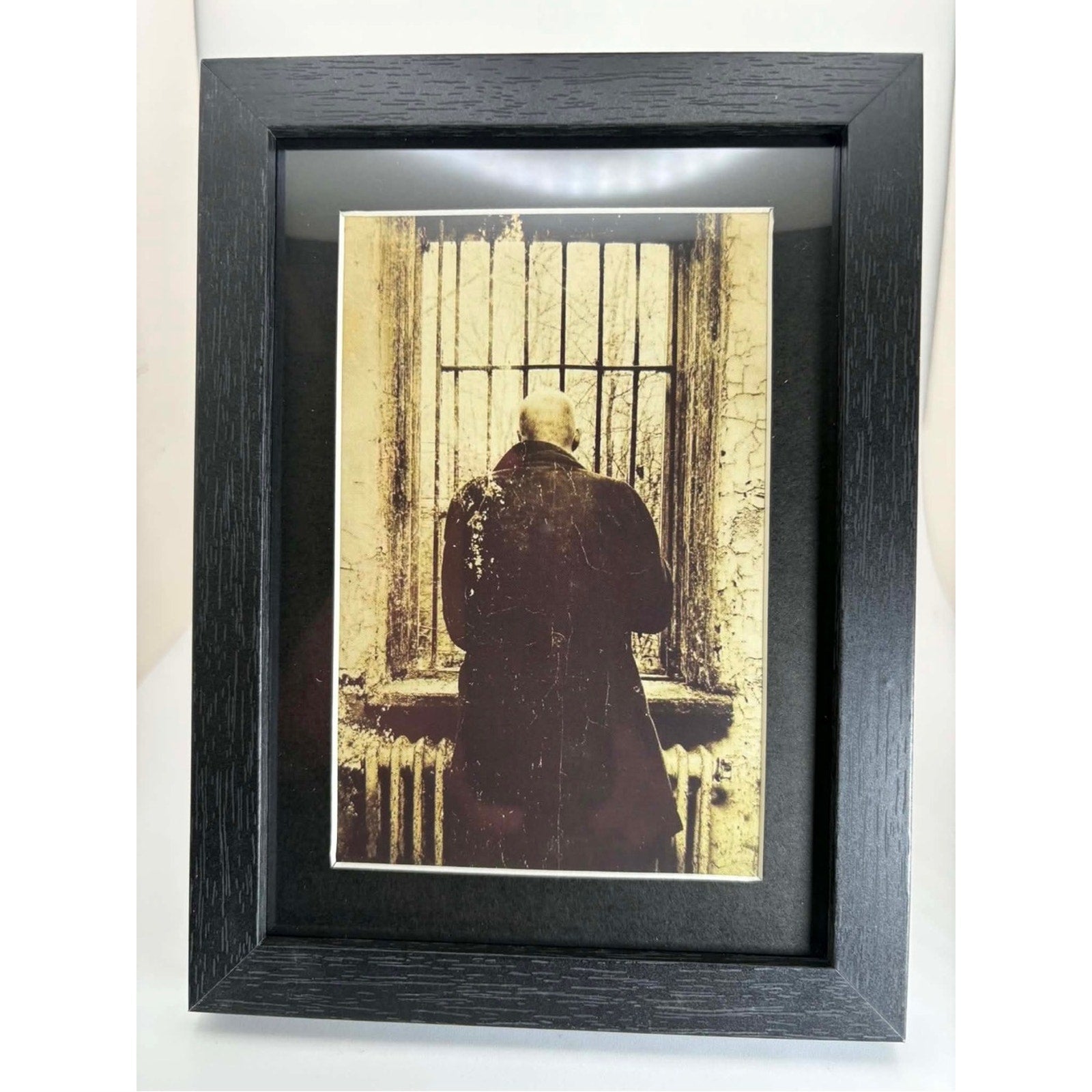 Framed Gothic Window Art Print | 5x7 Dark Academia