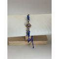 Evil Eye Adjustable Bracelet | Blue Nazar Protection Bracelet | Sun Charm