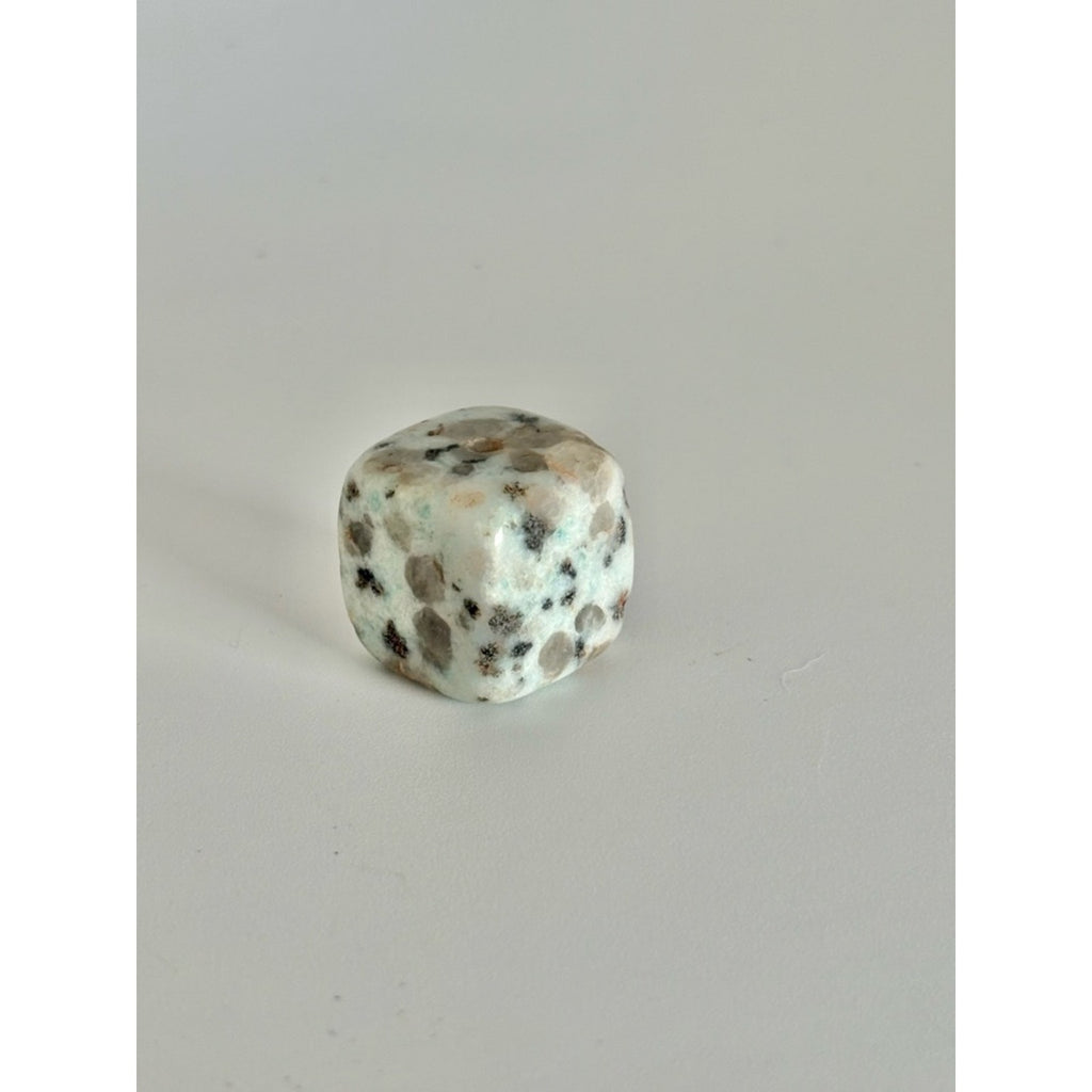 Kiwi Jasper Stone Incense Holder Cube
