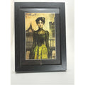Gothic Victorian Woman Framed Art Print