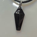 🖤 Black Coffin Pendant Necklace | Gothic Cross Detail 🖤