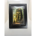 Surreal Haunted Tower Art Print – Framed 5x7 Gothic Fantasy Decor