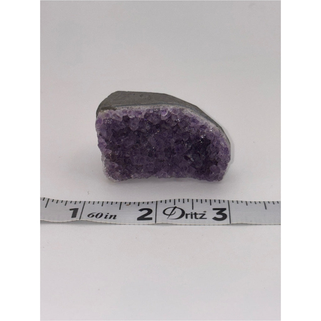 Natural Amethyst Crystal Geode - Purple Cluster