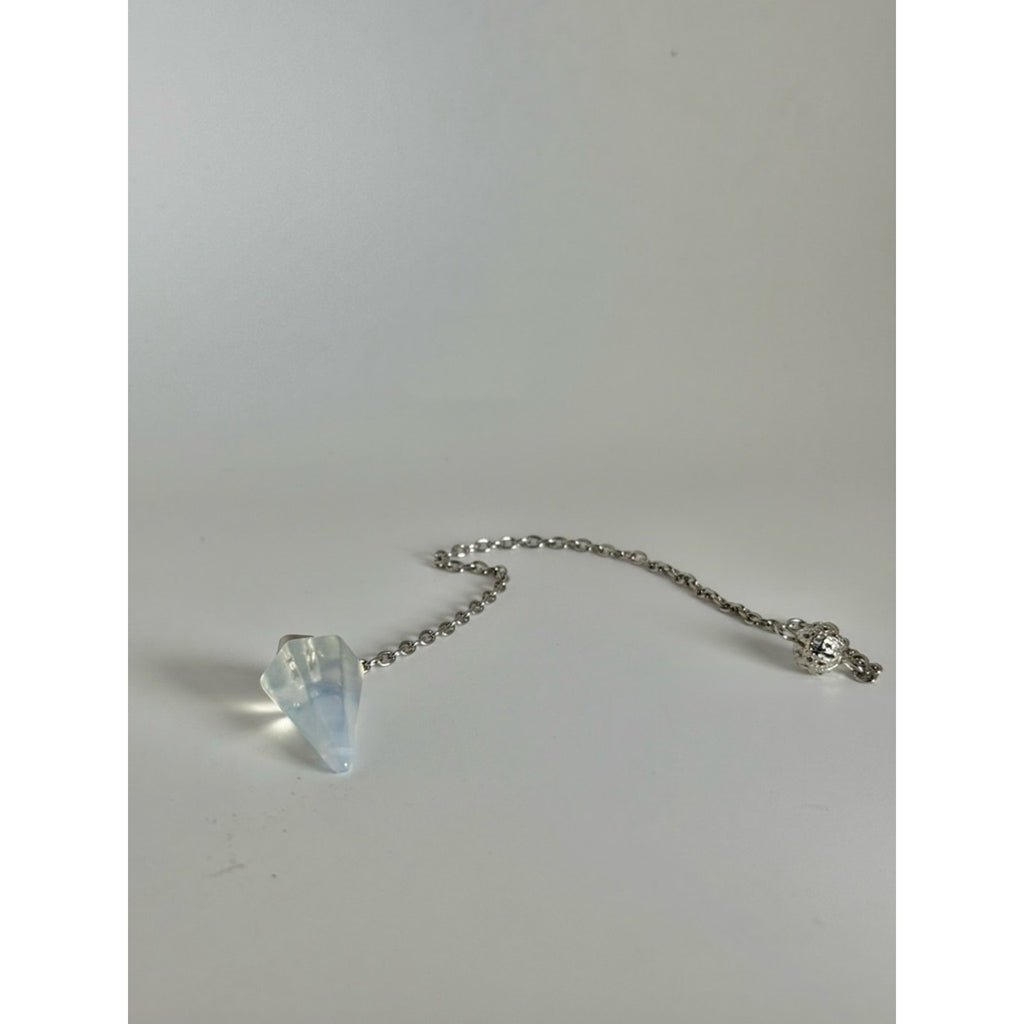 Opalite Pendulum | Divination Tool | Crystal Dowsing Pendulum