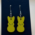 💛 Yellow Bunny Drop Earrings 💛