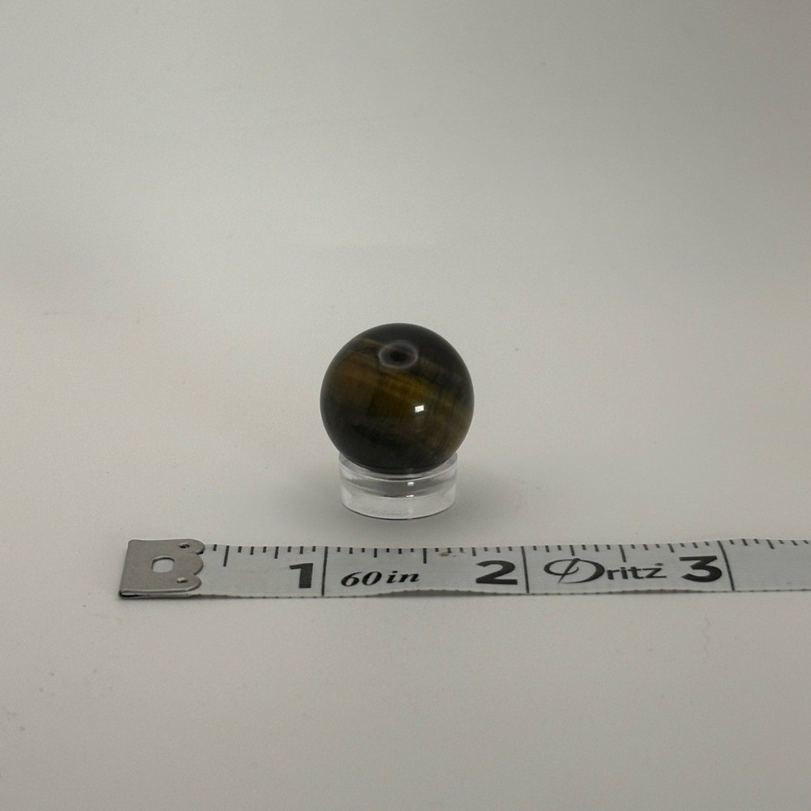 Blue Tiger’s Eye Sphere 🔵 Hawk’s Eye Crystal Marble