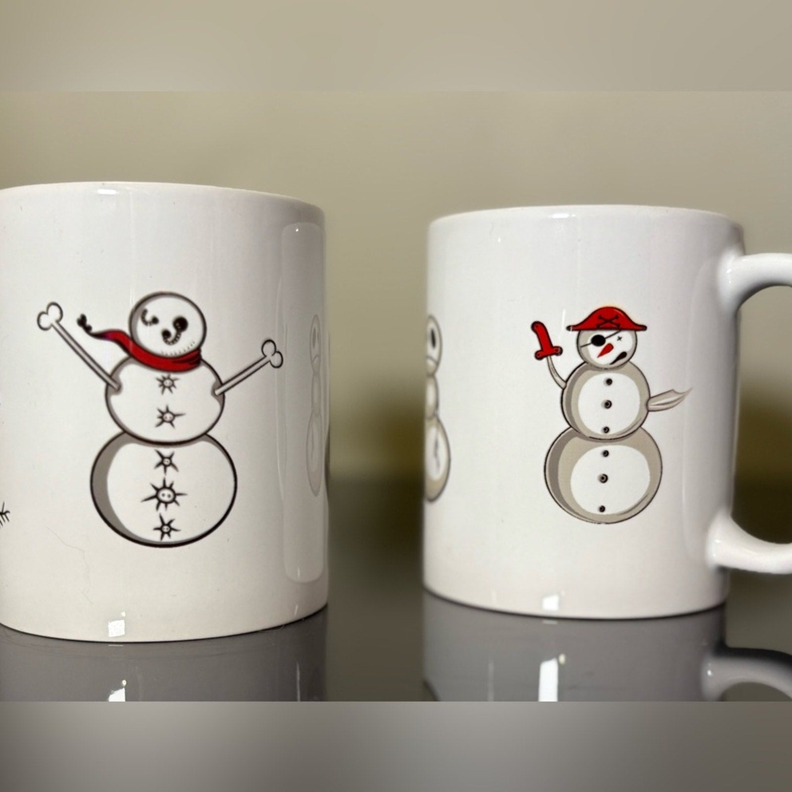 ☕️❄️ Snowman Holiday Mugs – Cute Winter Cartoon Design ❄️☕️