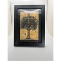 Celestial Tree of Life Art Print – Framed 5x7 Sacred Geometry Decor