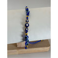 Blue Evil Eye Adjustable Bracelet | Nazar Protection Bracelet
