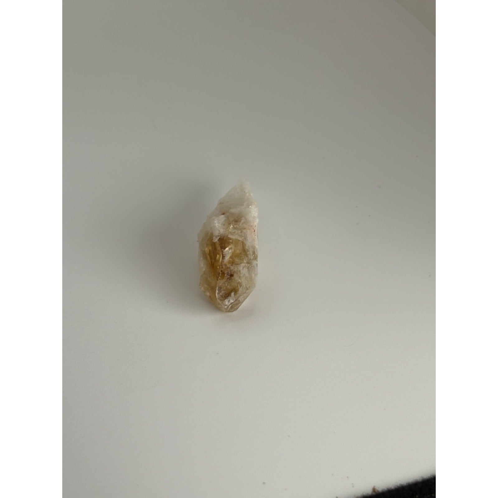 Raw Citrine Crystal Point | Natural Rough Yellow Quartz Healing Stone