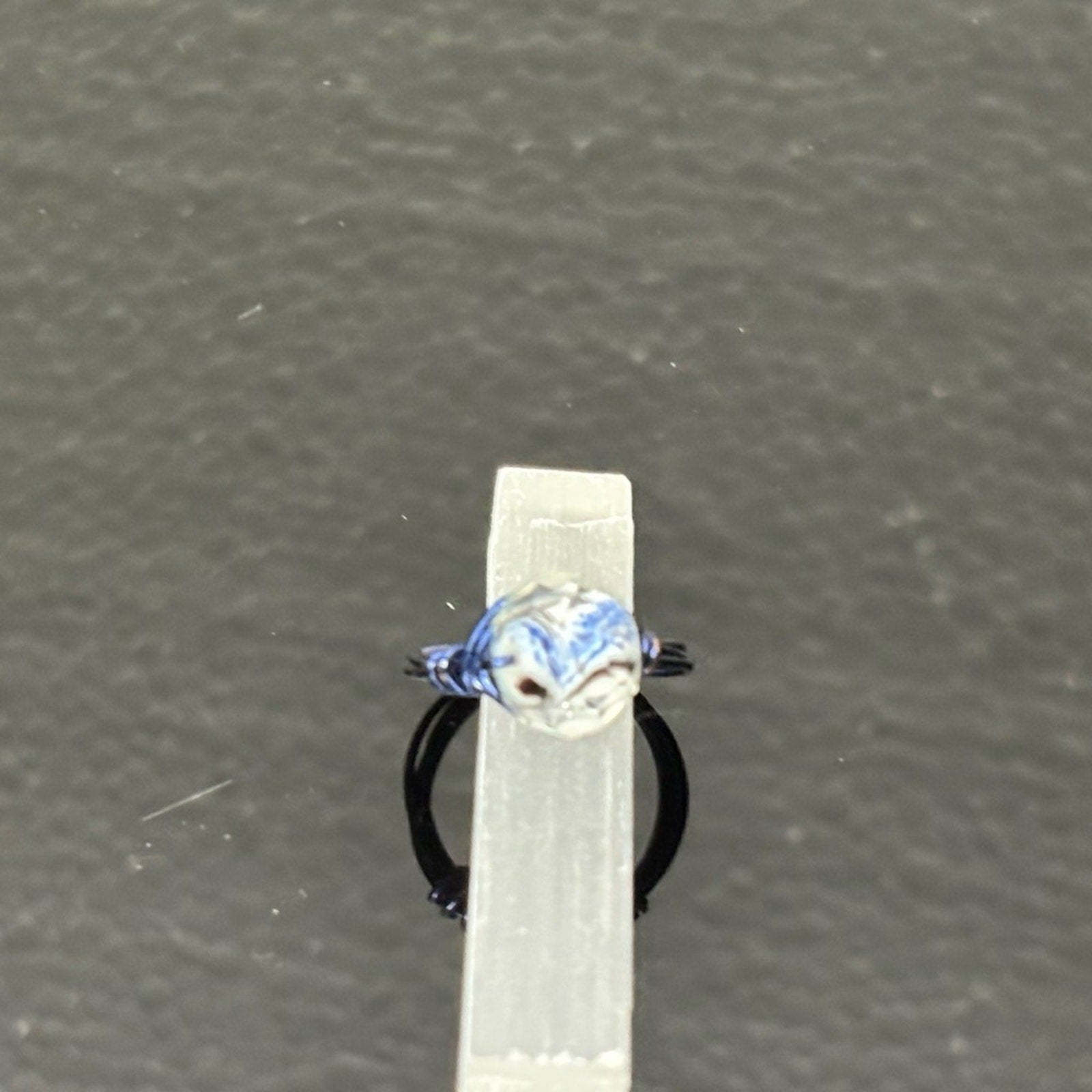 💙Handmade Blue Wire-Wrapped Ring — NWOT 🔖💙