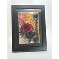 🖤 Gothic Rose & Skeleton Key Framed Art Print 🖤