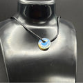 Opalite Donut Pendant Necklace