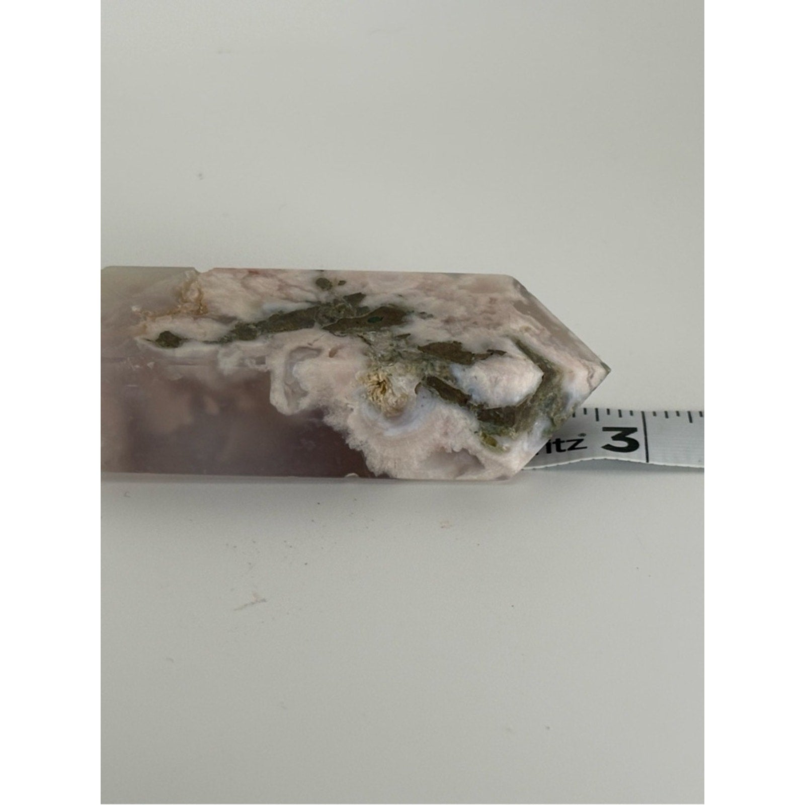 Flower Agate Tower • Cherry Blossom Agate Point