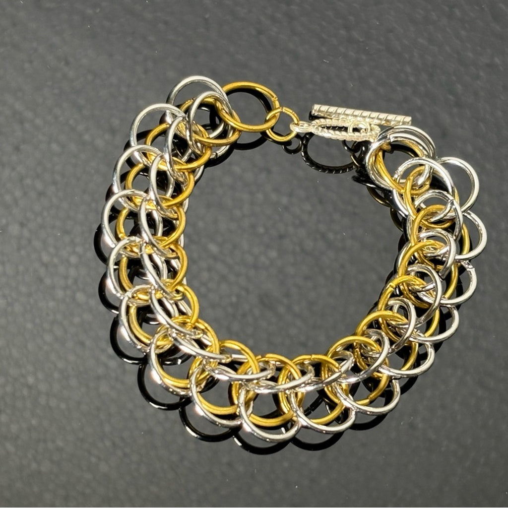⛓️Handmade Chainmail Bracelet — NWOT⛓️🔖