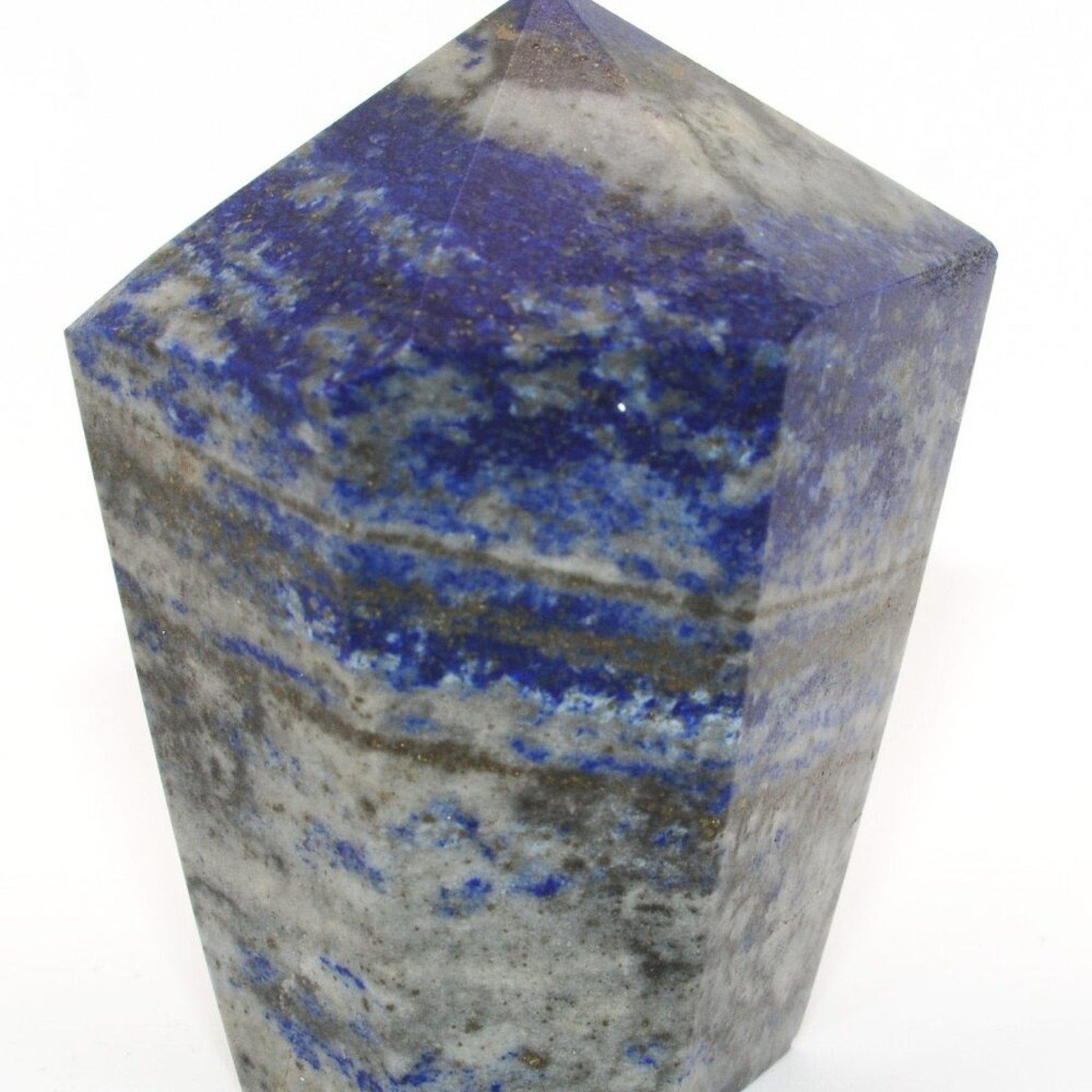 💙 Lapis Lazuli Tower – Approx. 3 Inches Tall