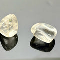 🪞Set of 2 Clear Quartz Tumbles — Crystal Clarity & High Vibes!🪞