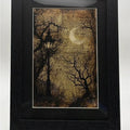 Gothic Moonlit Forest Art Print 5x7
